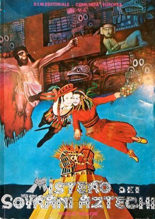 Mistero dei sovrani aztechi Romanzo di archeologia letteraria - Virgilio Serafini - copertina
