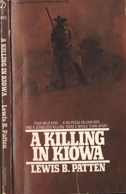 A killing in Kiowa - Lewis B. Patten - copertina