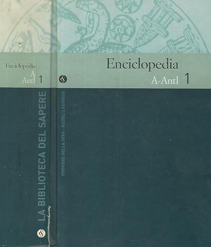 Enciclopedia Rizzoli Larousse vol. 1 - copertina