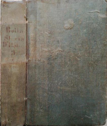 Storia d'Italia. Volume Secondo 1534-1814. Parte seconda 1660-1789 - Carlo Botta - copertina