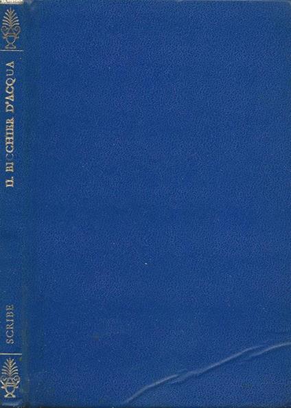 Il bicchier d'acqua ovvero Gli effetti e le cause - Eugenio Scribe - copertina
