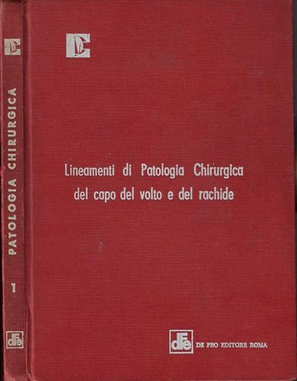 Lineamenti di patologia chirurgica del capo del volto e del rachide - P. Giansante - copertina