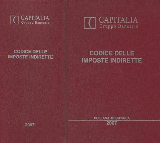 Codice delle imposte indirette - copertina