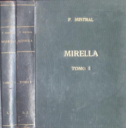 Mirella Vol. I - II - Frédéric Mistral - copertina