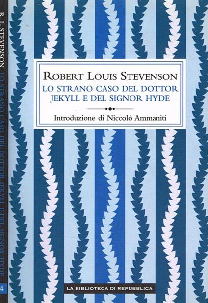 Lo strano caso del dottor Jekyll e del signor Hyde - Robert Louis Stevenson - copertina