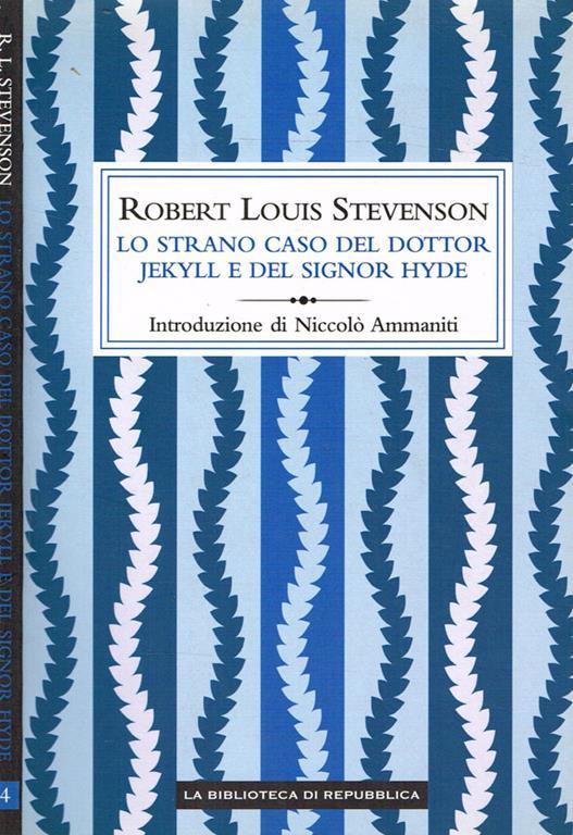 Lo strano caso del dottor Jekyll e del signor Hyde - Robert Louis Stevenson - copertina