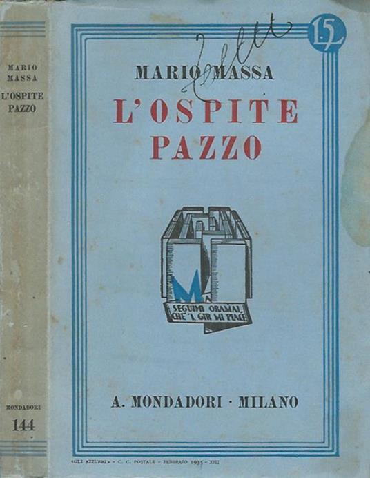 L' ospite pazzo - Mario Massa - copertina