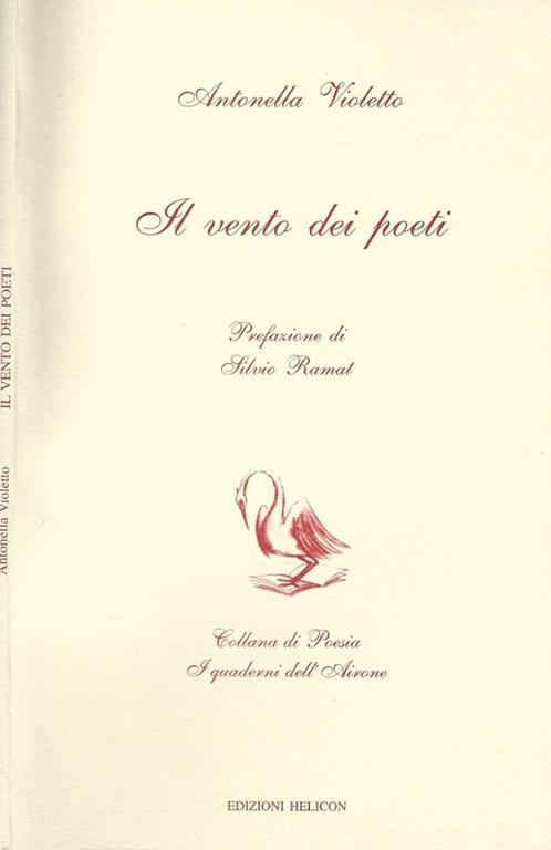 Il vento dei poeti - Antonella Violetto - copertina