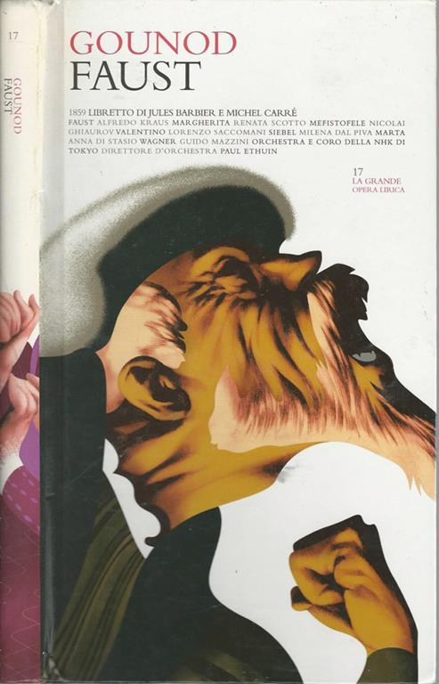 1859 Libretto Di Jules Barbier E Michel Carré Di: Charles Gounod Faust - copertina