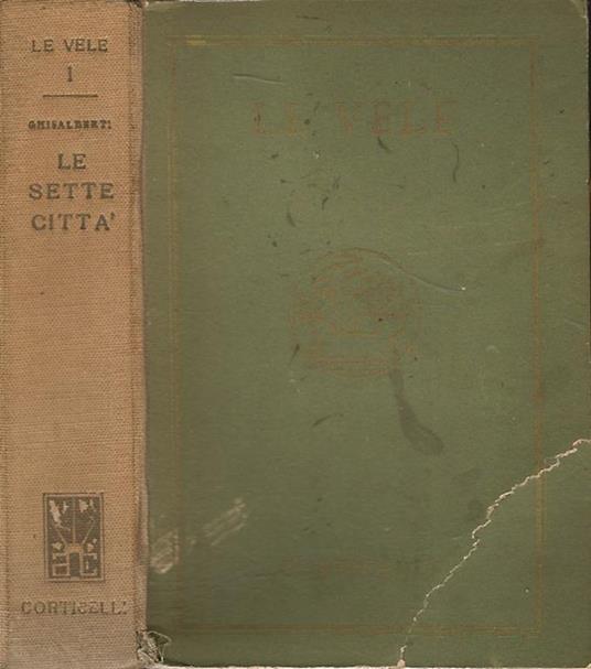 Le sette città - Mario Ghisalberti - copertina