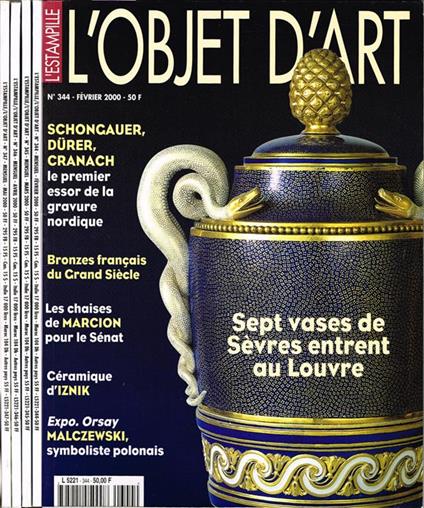 L' Estampille - L' object d'Art. 2000 - copertina