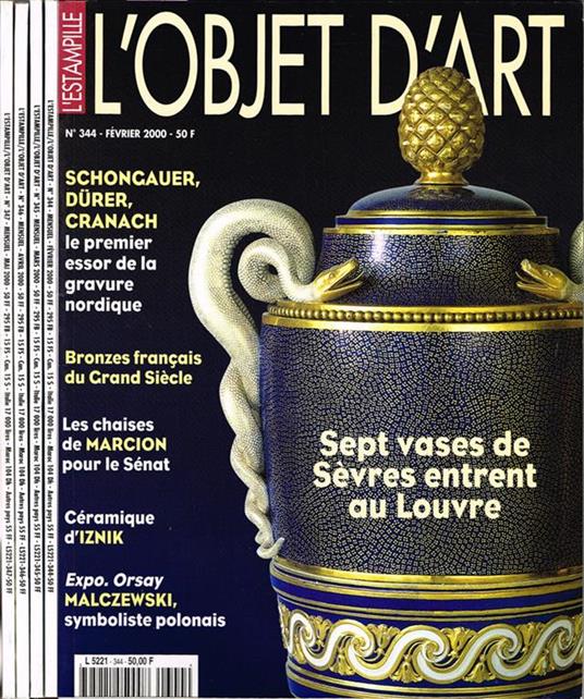 L' Estampille - L' object d'Art. 2000 - copertina