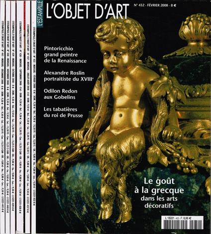 L' Estampille - L' object d'Art. 2008 - copertina