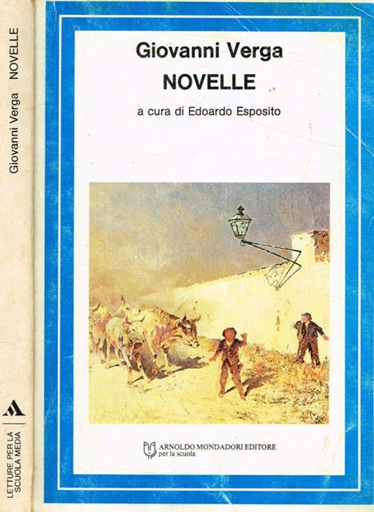 Novelle - Giovanni Verga - copertina