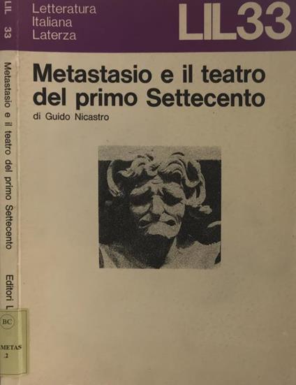 Metastasio e il teatro del primo Settecento - Guido Nicastro - copertina