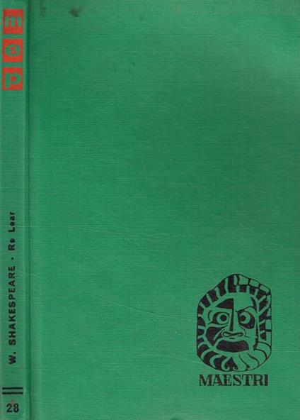 Re Lear - William Shakespeare - copertina