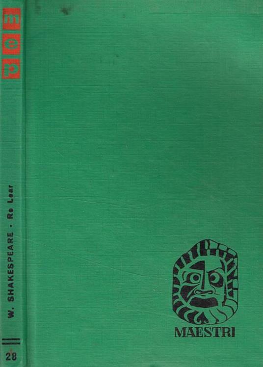 Re Lear - William Shakespeare - copertina