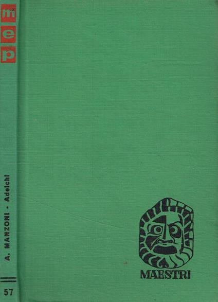 Adelchi - Alessandro Manzoni - copertina