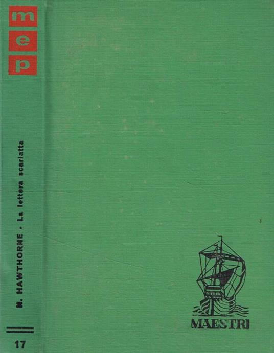 La lettera scarlatta - Nathaniel Hawthorne - copertina