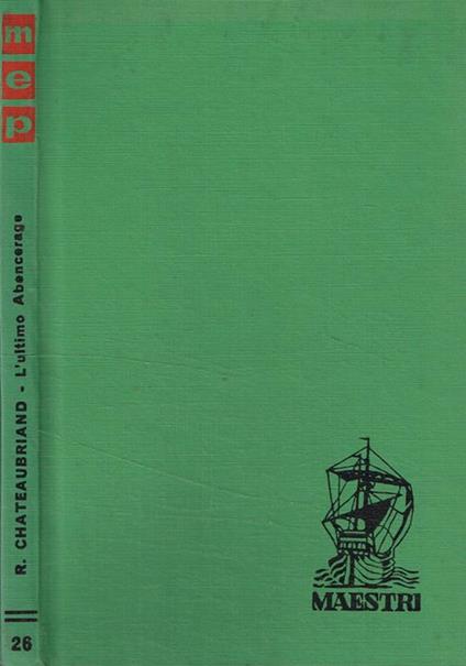 L' ultimo Abencerage - copertina