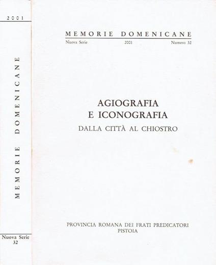 Agiografia e Iconografia. Dalla Città al Chiostro - copertina
