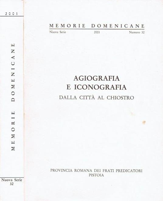 Agiografia e Iconografia. Dalla Città al Chiostro - copertina