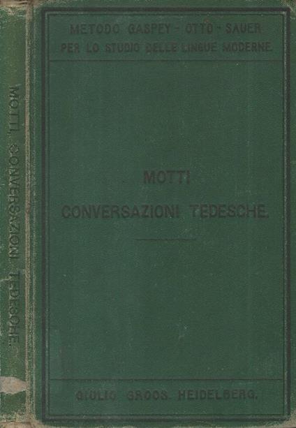 Conversazioni tedesche - copertina