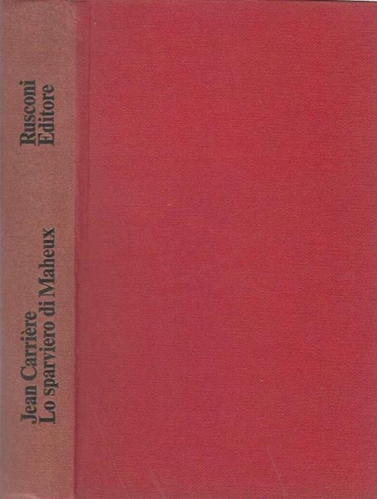 Lo sparviero di Maheux - Jean Carriere - copertina