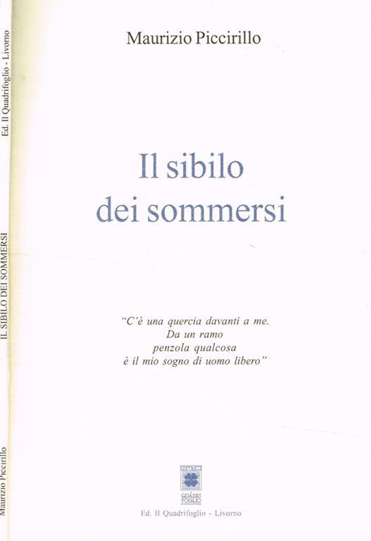 Il sibilo dei sommersi - Maurizio Piccirillo - copertina