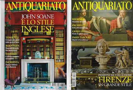 Antiquariato Anno 2012 n° 379, 380. Mensile di arte antica, arti decorative, cultura, collezionismo - Michele Buonuomo - copertina
