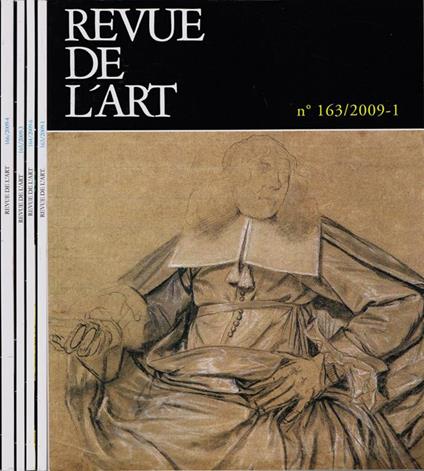 Revue de l'Art. 2009 - copertina