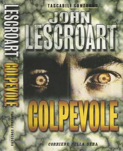colpevole - John T. Lescroart - copertina
