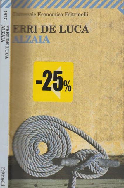 Alzaia - Erri De Luca - copertina
