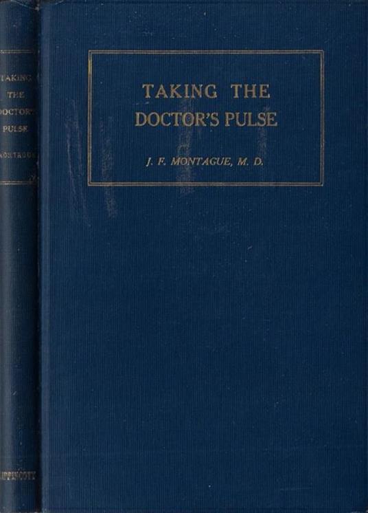 Taking the doctor's pulse. And another essay - copertina