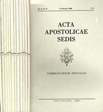 Acta Apostolicae Sedis Anno 2009 Dal N.2 Al N.12. Commentarium Officiale
