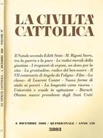 LA Civilta' Cattolica Anno 159 Vol. Iv. Quindicinale