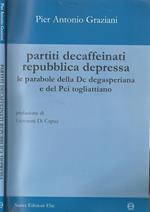 Partiti decaffeinati repubblica depressa. Le parole della Dc degasperiana e del Pci togliattiano