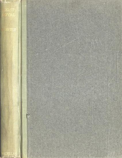 Right royal - John Masefield - copertina