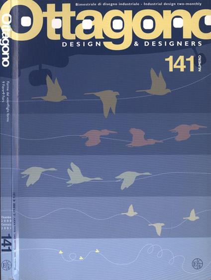 Ottagono Anno 2001 n. 141. Design & designers - copertina