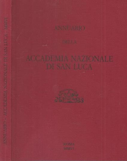 Annuario della Accademia Nazionale di San Luca - copertina