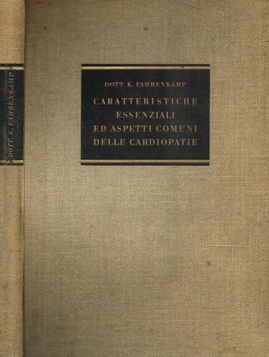 Caratteristiche essenziali ed aspetti comuni delle cardiopatie - copertina