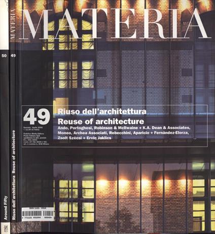 Materia Anno 2006 nn. 49 - 50 - copertina