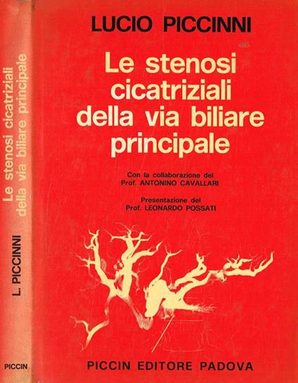 Le stenosi cicatriziali della via biliare principale - Lucio Piccinni - copertina