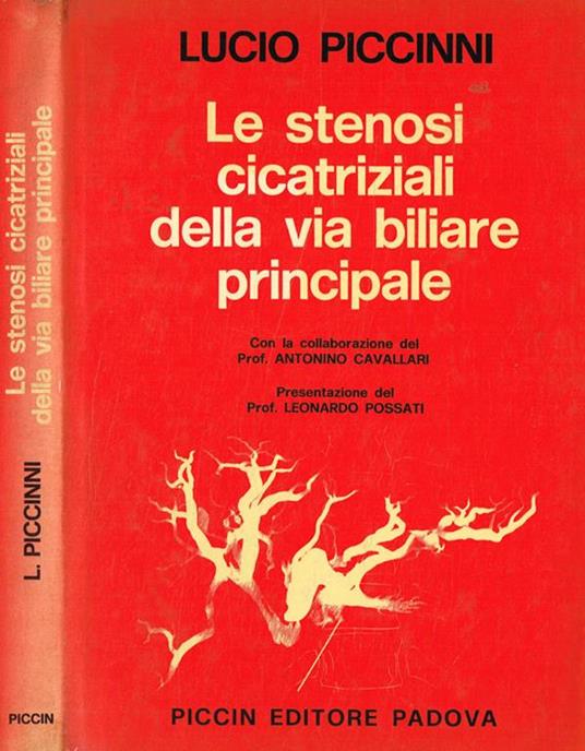 Le stenosi cicatriziali della via biliare principale - Lucio Piccinni - copertina