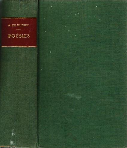 Première poésies. de Alfred De Musset - 1829-1855 - Alfred de Musset - copertina