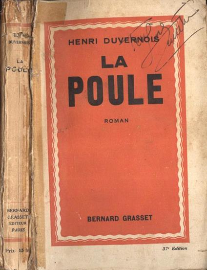 La poule - Henri Duvernois - copertina