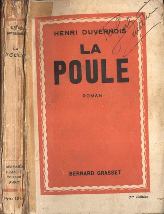 La poule - Henri Duvernois - copertina