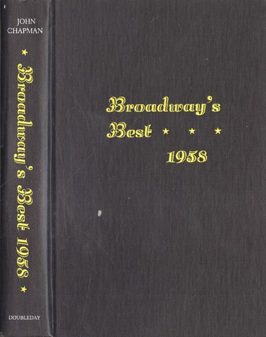 Broadway' s Best 1958 - John Chapman - copertina