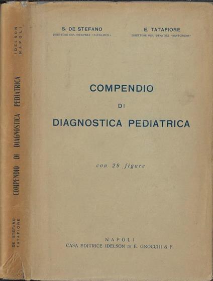 Compendio di diagnostica pediatrica - copertina