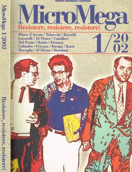 Micromega N.1/2002. Rivista Bimestrale - Lucio Caracciolo - copertina